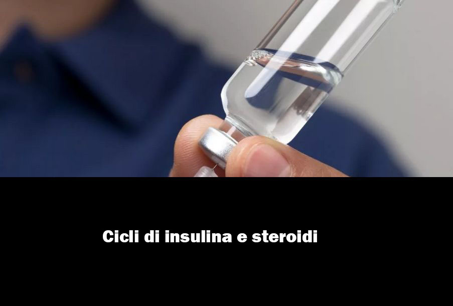 Cicli di insulina e steroidi